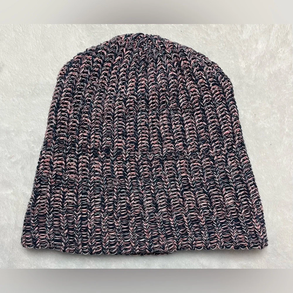 Love your melon beanie pink/blue slouch knit hat valentines